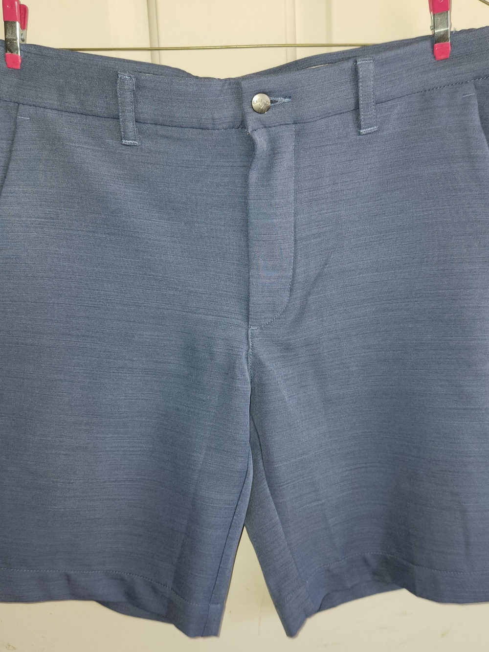 Callaway Men's Stretch Blue Casual Golf Shorts